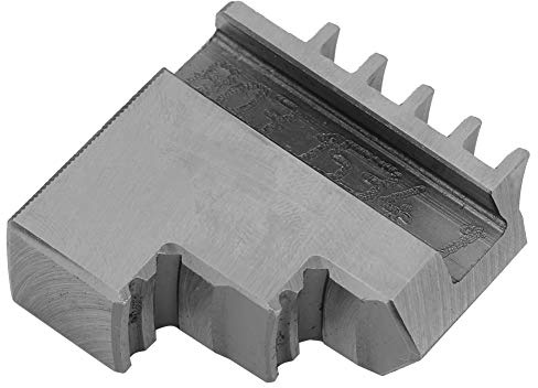 Mandrino a Ganascia Esterna 3 Pezzi, Ganasce per Tornio in Metallo K11 80 con Mandrino Autocentrante per Strumento di Lavorazione dei Metalli