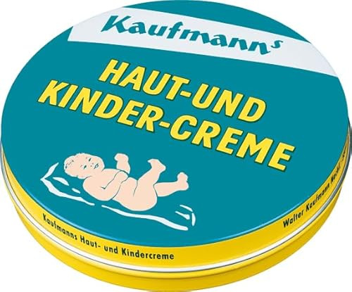 Kaufmanns Haut- und Kindercreme: Schützt sensible Haut, geeignet für jeden Hauttyp - 75ml