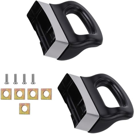 VOANZO Set di 2 Manici di Ricambio per pentole, coperchi per pentole, Manici universali, Manici Corti di Ricambio per Vecchi Manici per pentole, pentole a Pressione, Utensili da Cucina