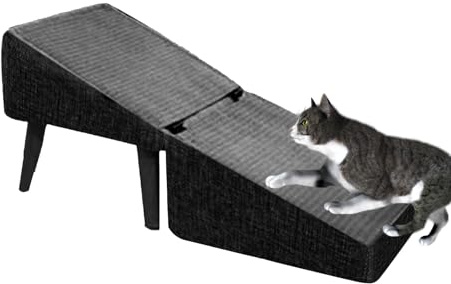 Rnyrn Legno Rampa Per Cani Per Letto 30x30x35cm Rampa Per Cani Per Divano Scale Pieghabili Per Gatti Anziani Ra-mpa Multifunzione Per Gatti Sc-ala Per Cuccioli Il Colore Delle Gambe È Casuale