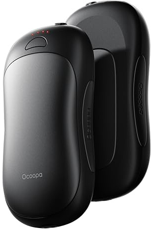 OCOOPA Calentador de Manos Recargable Magnético 10000mAh, Calefacción de Doble Cara Electrico Calienta Manos, 4 Niveles de Calor hasta 136℉, Regalo para Hombres, Raynauds, Golf, Camping, UT3 Pro