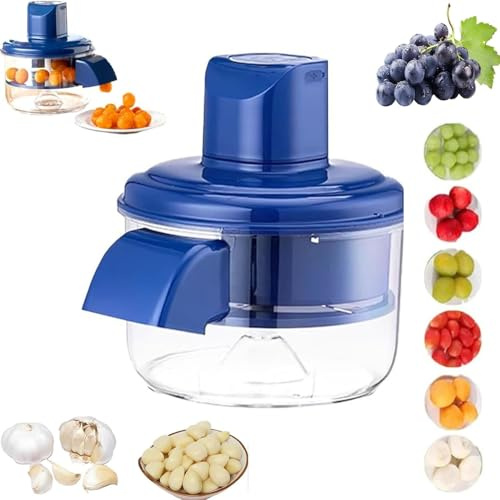 Grape Peeling Machine,Electric Garlic Peelers Machine,Grapes Peeler Electric Machines,Automatic Small Fruit Tomato Peeler Tool,Home Kitchen Use