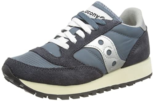 Saucony Jazz Original Vintage, Sneaker Uomo, Blue Navy Silver, 40.5 EU