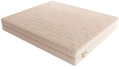 Baldiflex Emporio Materasso Memory Matrimoniale, Dream Soft Fodera Sfoderabile B.Safe, Trattamento Antivirale, 7 cm Memory, H 25 cm, Misura 160x190x25cm
