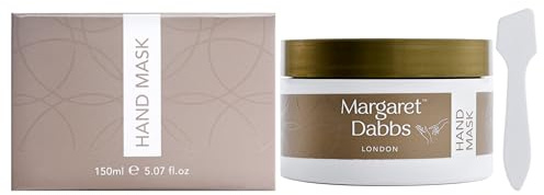 Margaret Dabbs London Pure Overnight Hand Mask - with Natural Botanical Extracts and Antioxidants - Suitable for Dry Cracked, Aging Hands - 5.07 oz