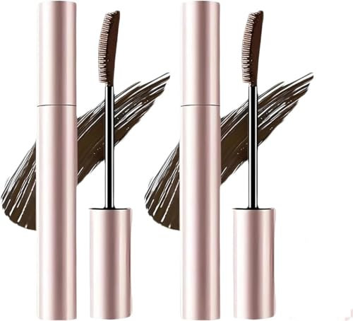 Submarine Tubular Mascara, neue verlängernde und schwungvolle Wimperntusche für Frauen, für Wimpern-Make-up, für natürlich geschwungene Wimpern, wasser- und schweißfest, kein Abschminken erforderlich