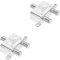 NUOBESTY 2 Pezzi Splitter Coassiale per Tv Divisore Antenna Stabile e Compatibile con Catv e Antenne Amplificate Installazione Facile Viti Design Versatile per o Orizzontale