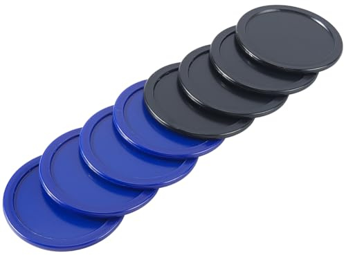 CREATCABIN Discos de Hockey de Aire de 8 Pulgadas de Repuesto de Plástico Estándar Ligeros Y Resistentes para Mesas Equipo de Práctica Juego de Entrenamiento Entretenimiento Accesorios para 6.4cm