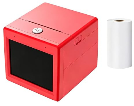Genérico Creador De Pegatinas Inteligente con IA: De Impresora Sin, Dispositivo De Impresión, Creador De Etiquetas con Control De Voz, Máquina Compacta Portátil | Máquina del Fabricante De La
