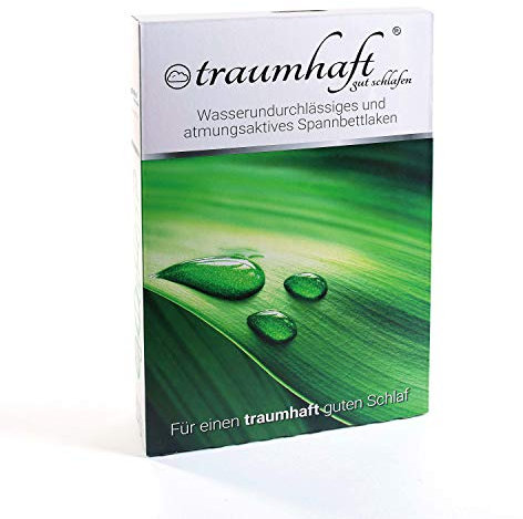 Traumhaft Gut Schlafen – Wasserundurchlässiges Spannbettlaken für Kinder & Erwachsene | Atmungsaktiv, Weich & Geräuscharm | Matratzenschutz | Größe: 70 cm x 140 cm | Farbe: Taupe