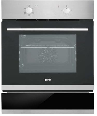 Baridi 60cm 4 Function Fan Assisted Oven & 60cm Warming Drawer Bundle, Stainless Steel - DH233