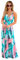 HEYPORK Damen Frühling Sommer Kleider Bequem Lässig Modern Elegant Röcke Frauen Kleid Böhmischen Floralen Halfter Langes Kleid(Rosa, 2XL)