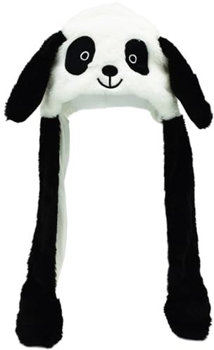 MOPQMKT Plüsch Hase Hut mit Beweglichen Ohren,Hasen Hut mit Wackelohren Lustiger H-ut für Erwachsene Kinder Hasenohren H-ut für Make up Party Weihnachtsfeier Fasching Karneval & Cosplay