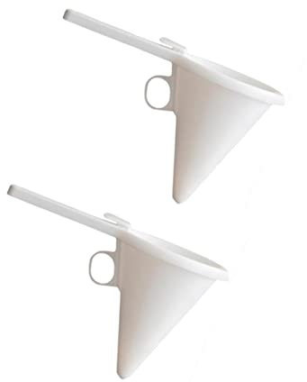 Cabilock Embudo Para Decorar Pasteles 2 Piezas Plástico Diseño De Mano Para Repostería Uso Casa Herramientas De Transferencia