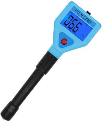 Compteur de conductivité électrique pour test de l'eau d'aquarium avec résultats en temps réel pour les amateurs de poissons et les chercheurs