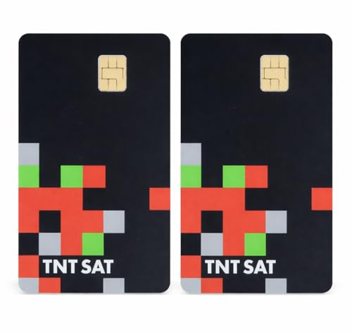Tarjeta TNTSAT Nueva – Satélite Astra 19.2°E – Validez 4 años – Oficial – Pack de 2