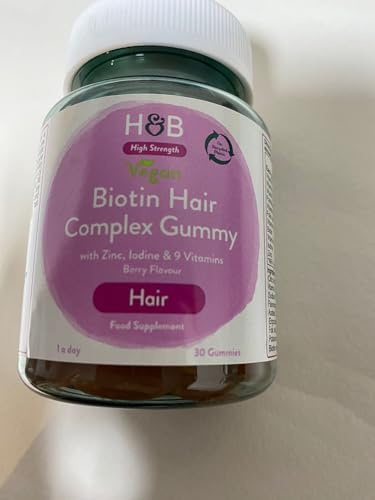 Holland & Barrett Vegan Biotin Hair Complex 30 Gummies