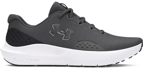Under Armour Men's UA Charged Surge 4 Running Shoes with Breathable Mesh, Cushioned Men's Trainers, Supportive Gym Trainers