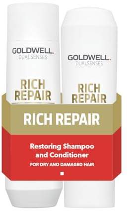 Goldwell Dualsenses Rich Repair Restoring Shampoo 250ml and Conditioner 200ml Set