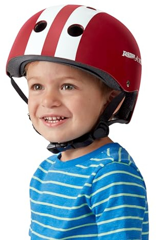 Toddler Bike Helmet, Radio Flyer Bicycle Helmet, Bike Accessories, for Cycling, for Ages 2-5 Years, Red