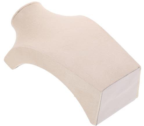 KITANDOVE Schmuckbüstenständer Flanell-halskettenhalter 3d-schmuckketten-organizer Für Messe Einzelhandelsgeschäfte Präsentieren