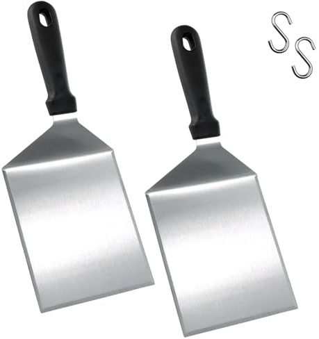 Spatola Barbecue, Paletta Cucina, Accessori Barbecue, Cucina per Grigliare e Cuocere, Strumento Essenziale tra gli Accessori Barbecue, Ideale per Cucinare con Precisione su Piastre e Griglie