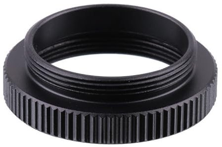 5 mm 10 mm Aluminium C Mount Lens Adapter Rings for CCTV Surveillance Camera Conversion Industrial Camera Accessories Spacer Tube Aluminium Camera Mounting Adapter