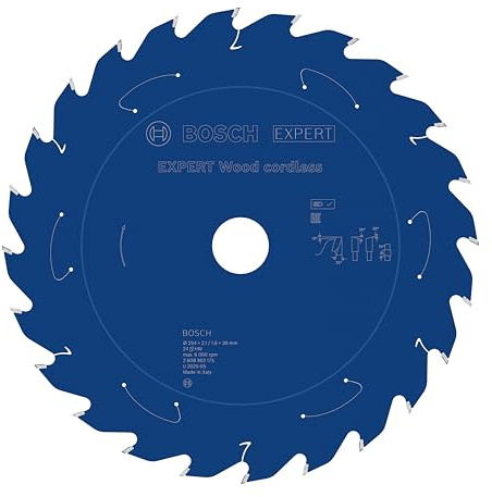Bosch 1x EXPERT Wood cordless cirkelsågklinga för bordsågar
