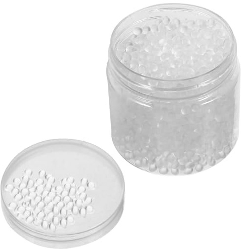 ifundom Bottle of Moldable Plastic Thermoplastic Beads DIY Polymorphs Plastic Thermal Beads for Crafts and Toy