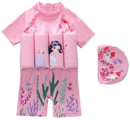 Costume Bambina Mare 8 Anni-Costume da Bagno Galleggiante per Bambini, Costume da Bagno per Ragazzi E Ragazze, Costume da Bagno Galleggiante per Surf (4-8 Anni)