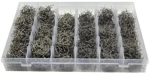 Soudure plastique Outil Carrosserie Agrafes à chaud pour soudeuse de plastique, 3000 pièces, fil de soudure pour machine de réparation de plastique automobile(3000PCs)