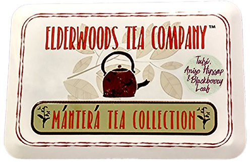 Elderwoods Tea Company Individual Tea Tin (Tulsi, Anise Hyssop, BlackBerry Leaf, & Lemon)