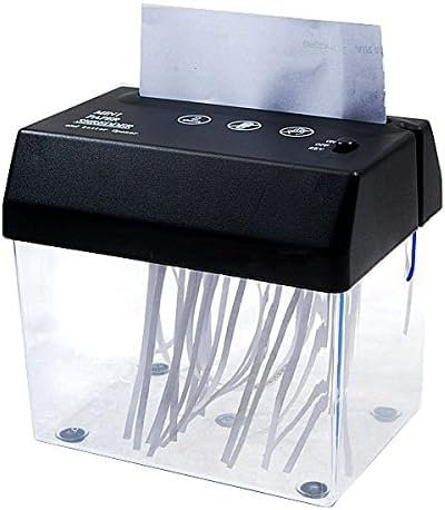 Desktop A5 Or A4 Folded Paper Strip-Cut Small USB Shredder for Home/Office