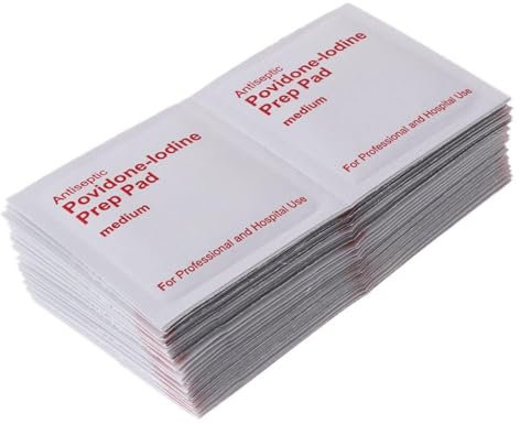 50Pcs 5x5cm Medicazioni Ferite Iodio Prevenire Nuovo per Adulti