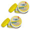 Pure100 MagicShine Set - 2x Allzweckreiniger & 10 Ersatz-Schwämme- Putzstein - Entfernt Eingebranntes ohne Kratzer - Reinigungsstein mit Citrus-Duft - Edelstahlreiniger - Dusche, Badewanne, Herd