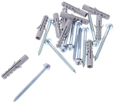 BUGUUYO 10sätze Hochleistungs-tv-wandhalterung Für Trockenbauwände Tv-halterungsschrauben Dehnschrauben Dübel Für Tv-montageständer Schrauben Für Dunstabzugshauben