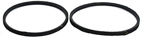 Sourcingmap O-500E 500mm Inner Girth Transmission Drive Belt V-Belt 2pcs for Washing Machine