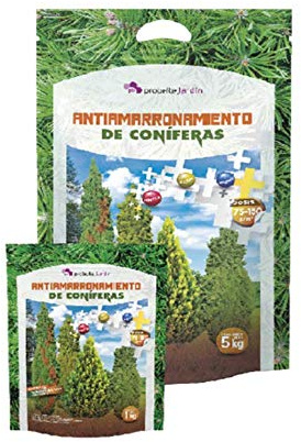 Probelte Jardín Antiamarronamiento Coníferas 1 Kg - Sulfato de Magnesio con Hierro