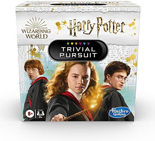 Hasbro Gaming Trivial Pursuit: Wizarding World Harry Potter Edition Compact Trivia Game, 2+ Players, 600 Trivia Questions, 8+ (Amazon Exclusive)