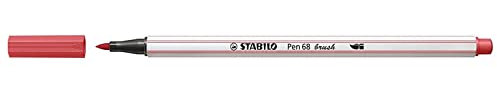 STABILO Pennarelli Pen 68 brush, rosso terracotta
