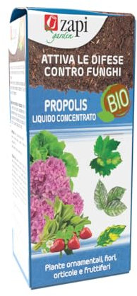 ZAPI Garden | Propoli Liquido Concentrato, Potenziatore delle Difese delle Piante, Azione di Rinforzo e Cicatrizzante, 200ml