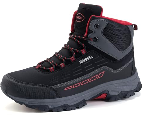 LANGDU Chaussures de Randonnée Homme Femme Trekking Voyages Respirant Promenades Antidérapant Sneakers Taille 37-46 EU