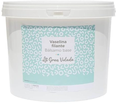 Vaselina Filante Blanca para Bálsamos y Pomadas | 250ml | Base Mineral Neutra, Sin Olor | Suaviza, Protege y Personaliza con Aroma y Color