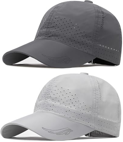 TAGVO Cappello da Baseball Traspirante, Cappellino Estivo Uomo Donna, Cappellini Baseball Uomo con Visiera Regalo, Casuale Regolabile All'aperto Movimento Cappellini Unisex del Impermeabile