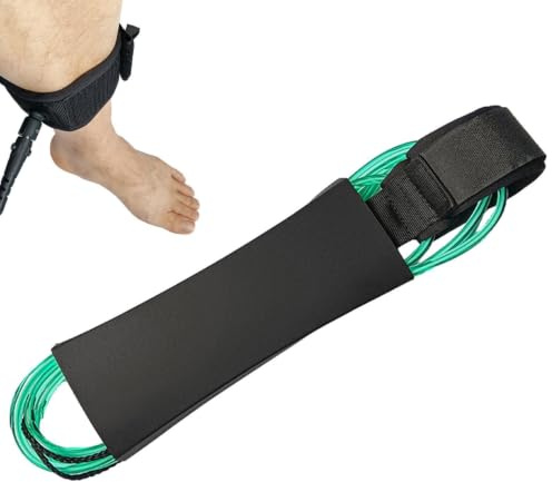 Paddle Board Leash,Surf Board Leash Säkerhetsbensrep dubbla rostfria | Kopplingar Ben Rope Paddle Board Strap för Shortboard Fishboard Bodyboard Paddleboard
