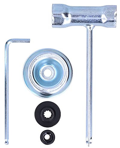 Tnfeeon Adaptador de Cuchilla, Herramienta de Mantenimiento de Adaptador de Cuchilla Segura para Uso a Largo Plazo para Cortacésped STIHL FS120 200 250