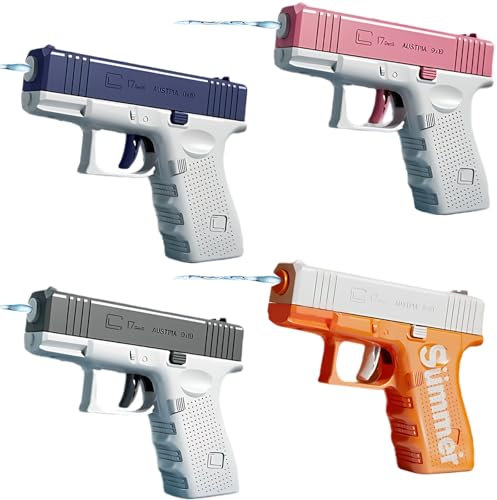 4PCS Water Pistol, Small Water Pistols, Mini Water Gun, Water Pistol for Dogs Suitable for Hiking Travel Sports Water Backyard Games Beach Outdoor Activities Festivals