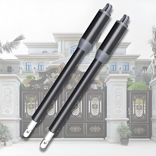 WTRYRN Motorisation électrique pour Portail Double battant, système d'ouverture de Portail Double pour allée et Jardin, Moteur 200 TR/Min avec télécommande pour Usage résidentiel et Commercial