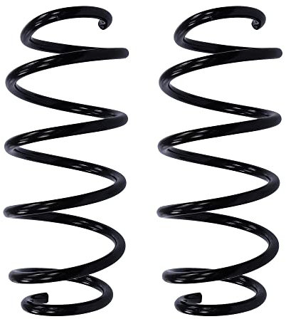 BESTPRICE 2x Fahrwerksfeder vorne Schraubenfeder links & rechts Kompatibel mit SKODA SUPERB 2 (3T5) (3T4), VW PASSAT B6 Variant (3C5), PASSAT B6 (3C2), PASSAT CC B6 (357), PASSAT B7 (365 (362)