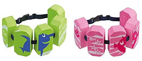Beco 96071 4 - Schwimmgürtel Sealife, für 2-6 Jahre, 15-30 kg, pink & 96071 8 - Schwimmgürtel Sealife, für 2-6 Jahre, 15-30 kg, grün